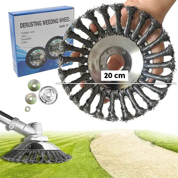 Fűkasza acélfej fűnyíráshoz - trimmerhead