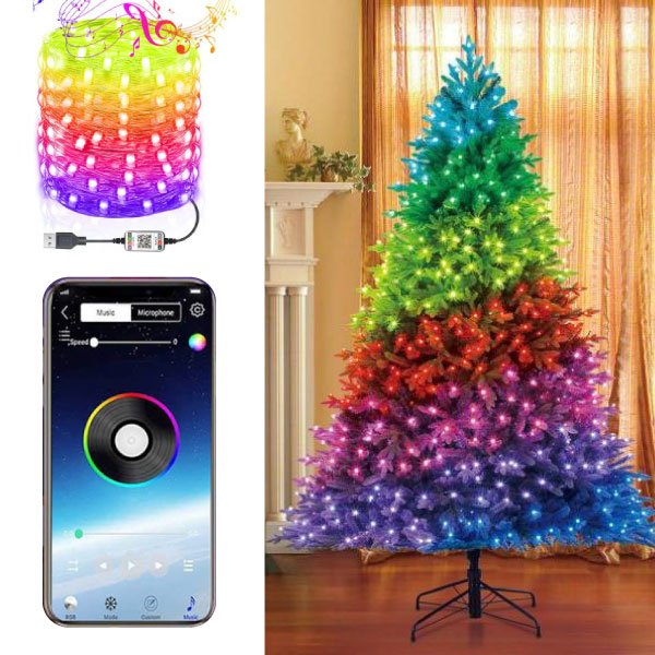 OKOS KARÁCSONYI LED FÉNYEK - RGBLedy