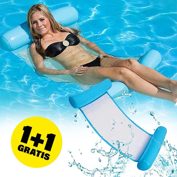 ÖSSZEHAJTHATÓ ÉS FELFÚJHATÓ STRANDMATRAC - Sunchill 1+1 GRATIS