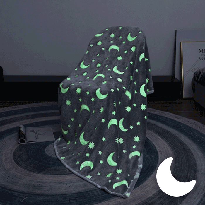 Sötétben világító, varázslatos babatakaró - GlowBlanket