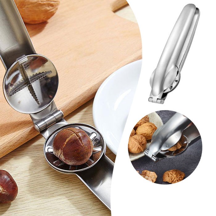 2 az 1-ben multifunkcionális diótörő és gesztenyenyitó - NutCracker