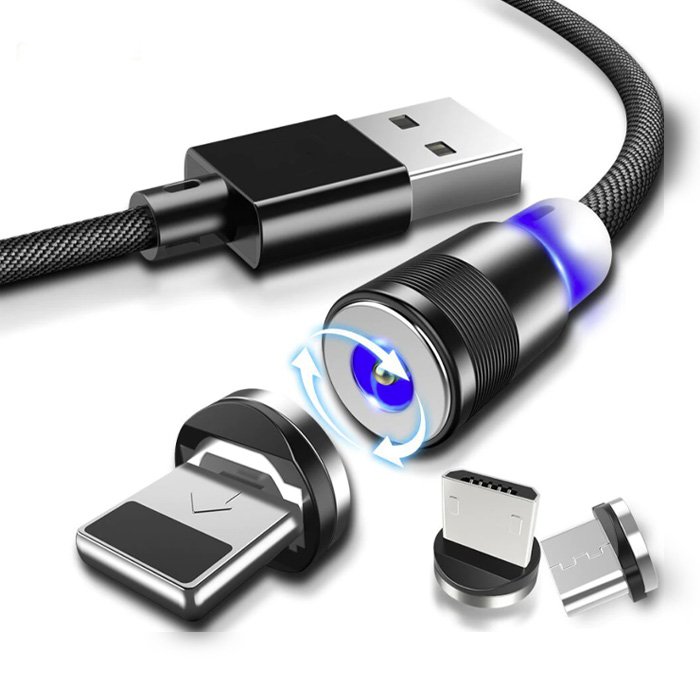 3 az 1-ben mágneses töltőkábel