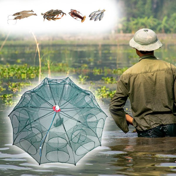 Összecsukható horgászháló (1 + 1 GRATIS) - Fishynet