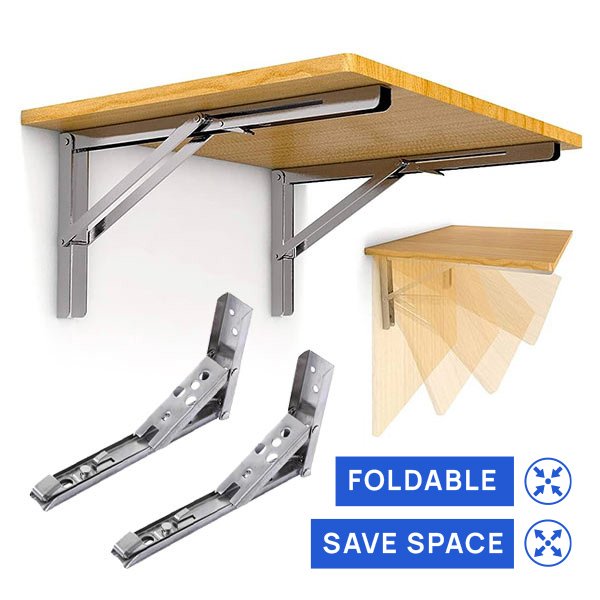 Összecsukható polctartó (2 darab) - Foldy