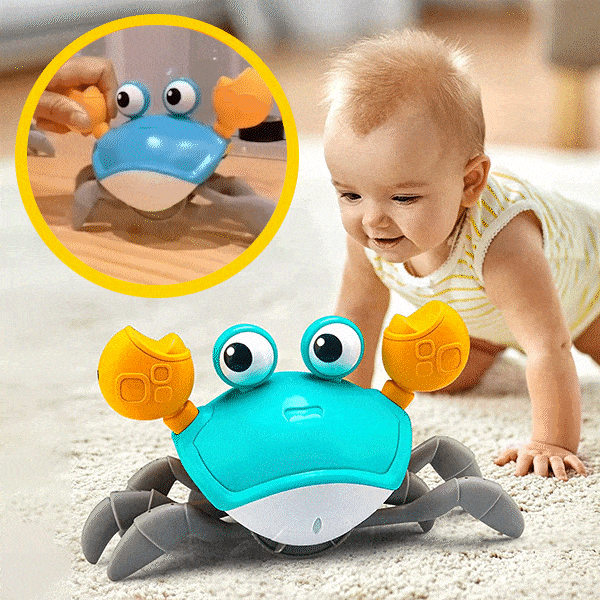 Interaktív rák zenével és fényekkel - Craby