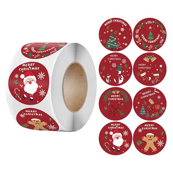 Karácsonyi matricák (500 + 500 matricát) - Christy