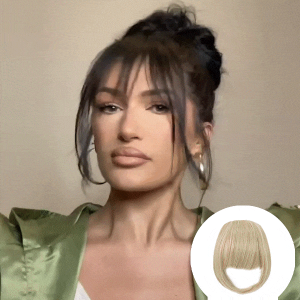 Hajhosszabbítás frufru formájában - Hairbangs