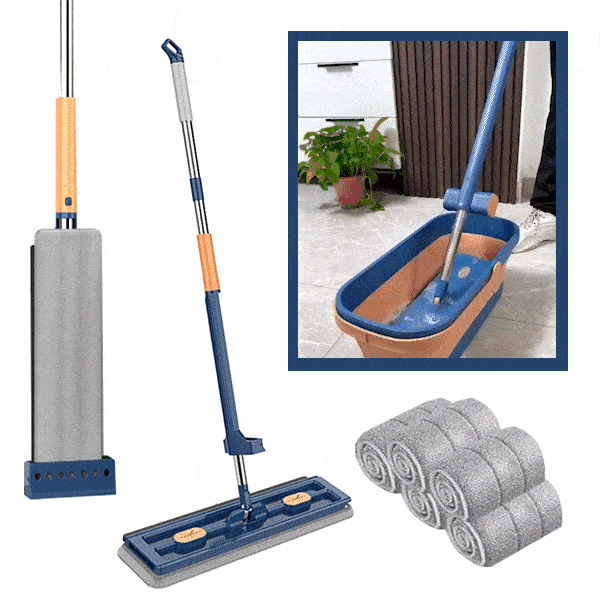 360°-os lapos padlótisztító - Flatmop