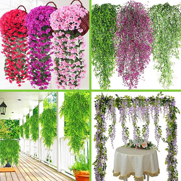 Díszes lógó virág - Flowers