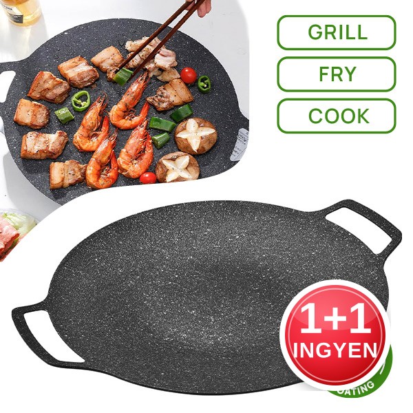 Koreai kerek serpenyő – Bbqpan (1 + 1 INGYEN)